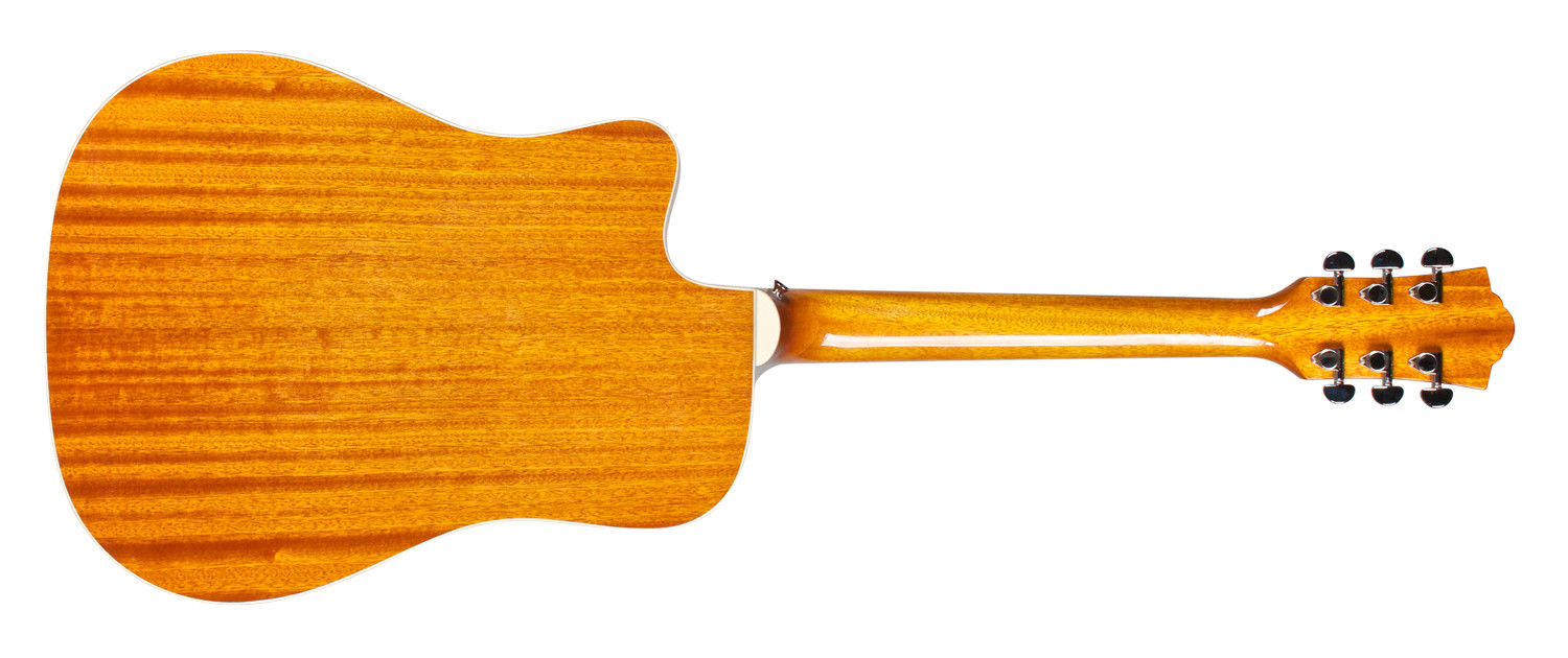 Guild D-140ce Westerly Dreadnought Cw Epicea Acajou Rw +housse - Natural - Westerngitaar & electro - Variation 3