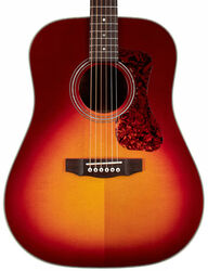 Westerngitaar & electro Guild Westerly D-140 - Cherry burst