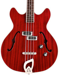 Hollow body elektrische bas Guild Starfire I Bass Newark St. Collection - Cherry red