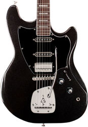 Retro-rock elektrische gitaar Guild Surfliner Deluxe - Black