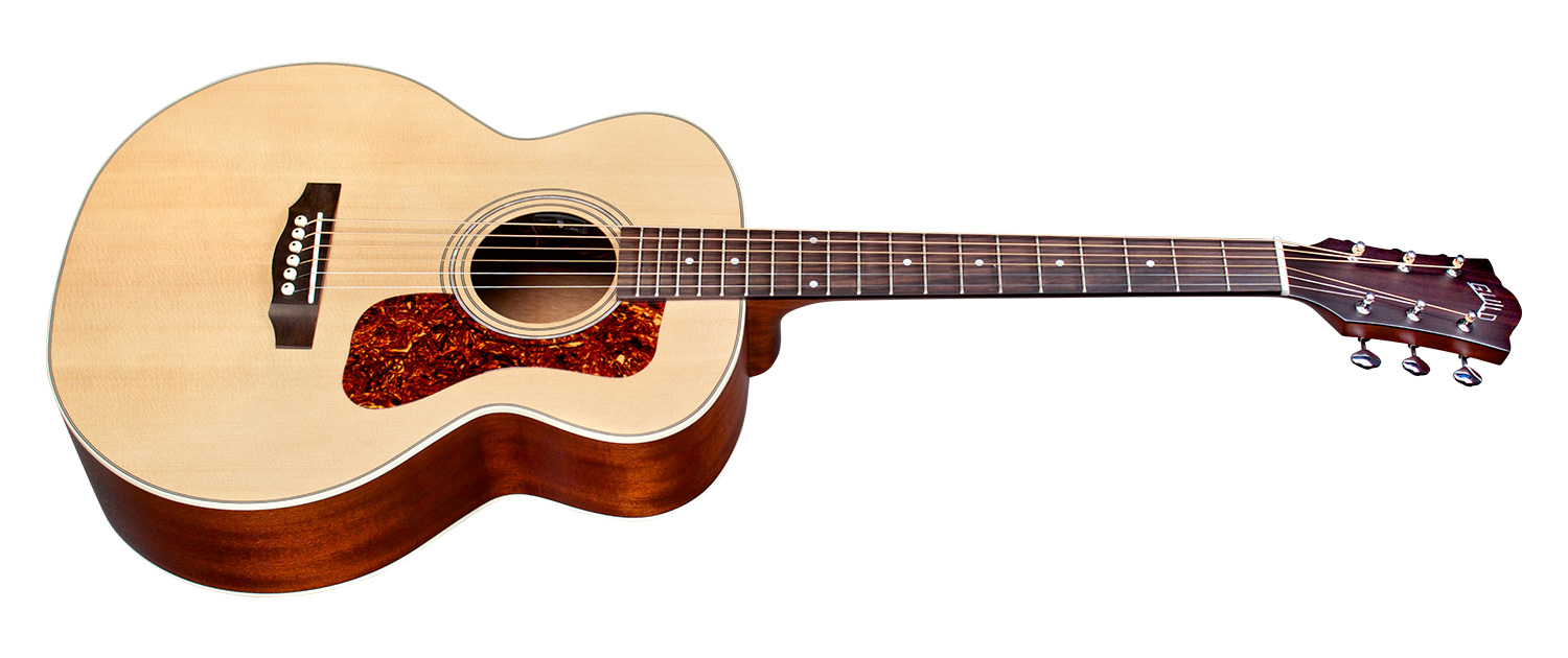 Guild Jumbo Junior Mahogany Westerly Epicea Acajou Rw - Natural - Elektro-akoestische gitaar - Variation 1