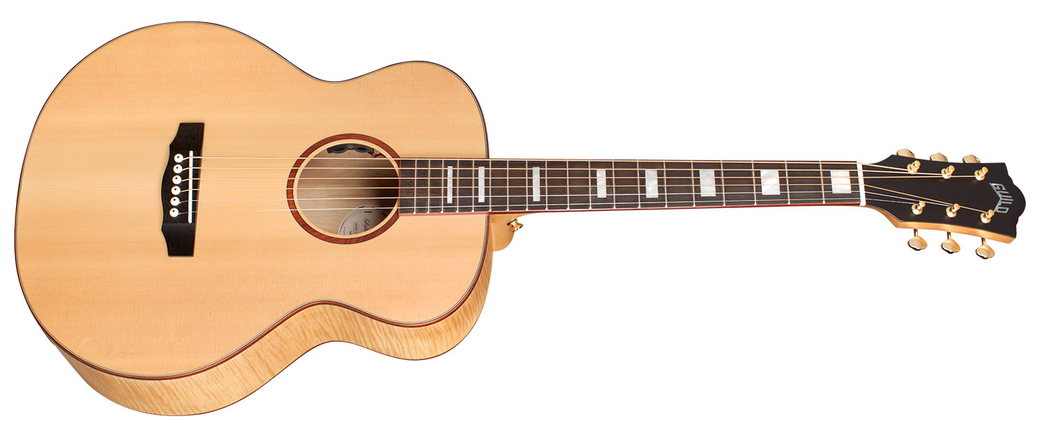 Guild Jumbo Junior Reserve Maple Epicea Erable Pf - Natural - Elektro-akoestische gitaar - Variation 2