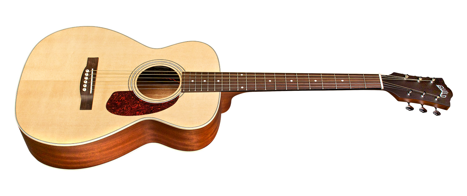 Guild M-240e Westerly Archback  Westerly Concert Epicea Palissandre Pf +housse - Natural - Elektro-akoestische gitaar - Variation 1