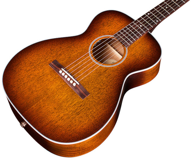 Guild M-25e Usa Concert Tout Acajou Rw - California Burst - Elektro-akoestische gitaar - Variation 3