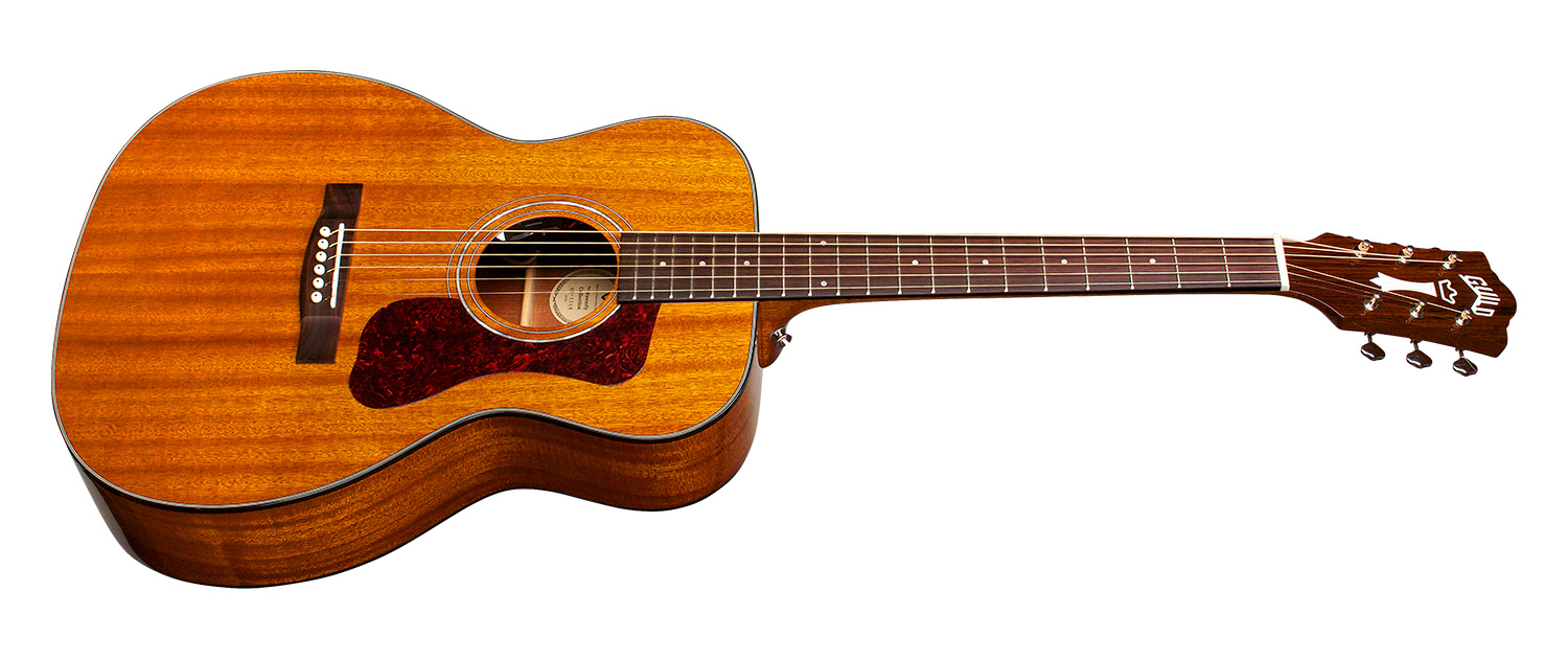 Guild Om-120 Westerly Orchestra Tout Acajou - Natural Gloss - Westerngitaar & electro - Variation 1