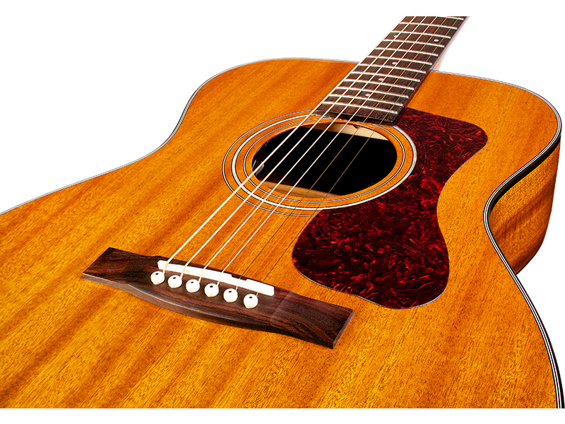 Guild Om-120 Westerly Orchestra Tout Acajou - Natural Gloss - Westerngitaar & electro - Variation 3