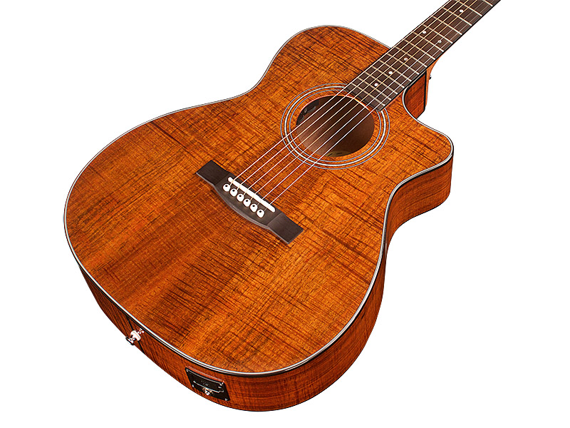 Guild Om-260ce Deluxe Westerly Orchestra Cw Tout Blackwood  Pf - Natural - Elektro-akoestische gitaar - Variation 2