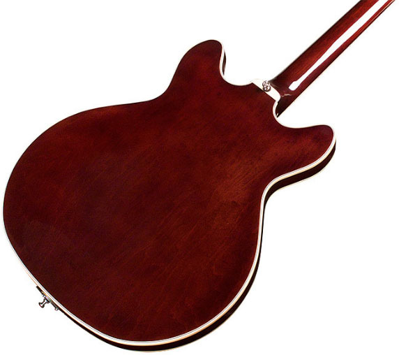 Guild Starfire Bass I Newark St Collection Rw - Vintage Walnut - Hollow body elektrische bas - Variation 3