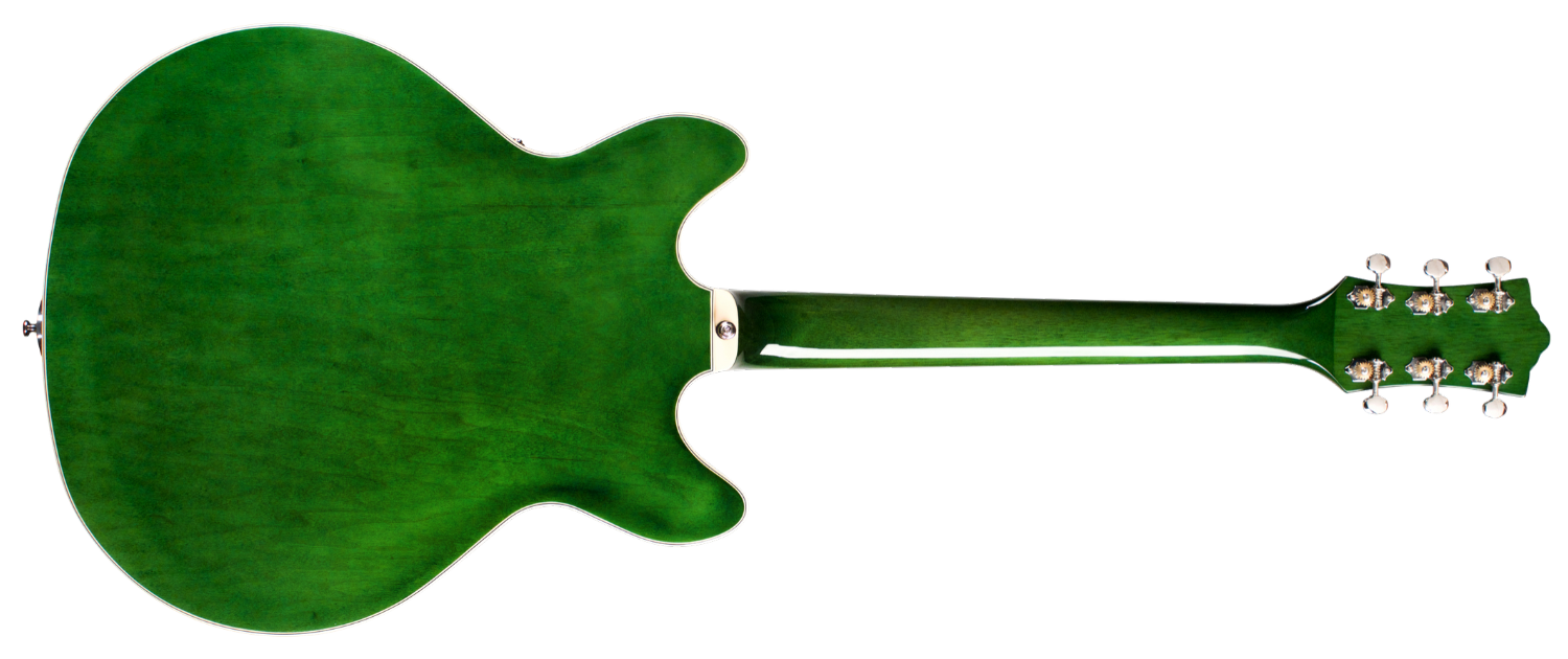 Guild Starfire I Dc Newark St Hh Bigsby Rw - Emerald Green - Semi hollow elektriche gitaar - Variation 1