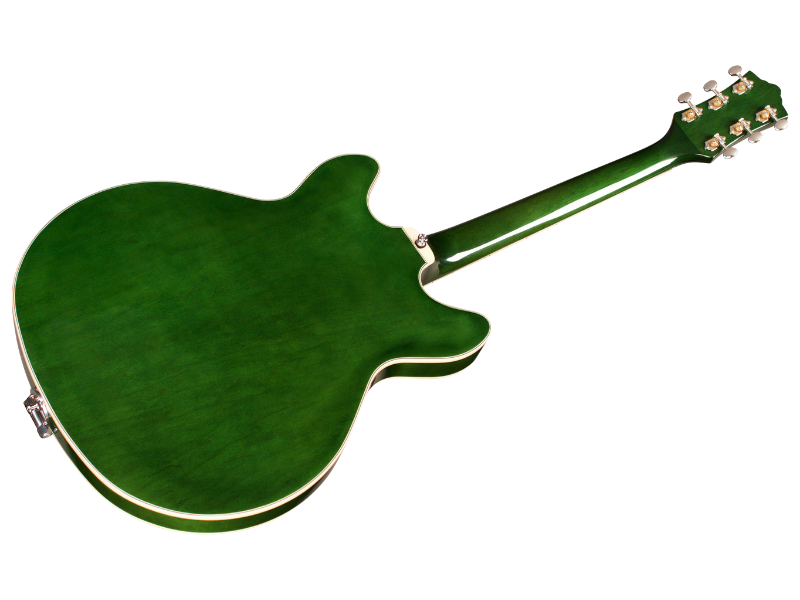 Guild Starfire I Dc Newark St Hh Bigsby Rw - Emerald Green - Semi hollow elektriche gitaar - Variation 3