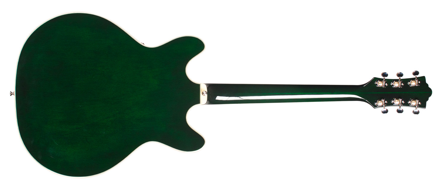 Guild Starfire Iv St Maple Newark St Hh Ht Rw - Emerald Green - Semi hollow elektriche gitaar - Variation 1