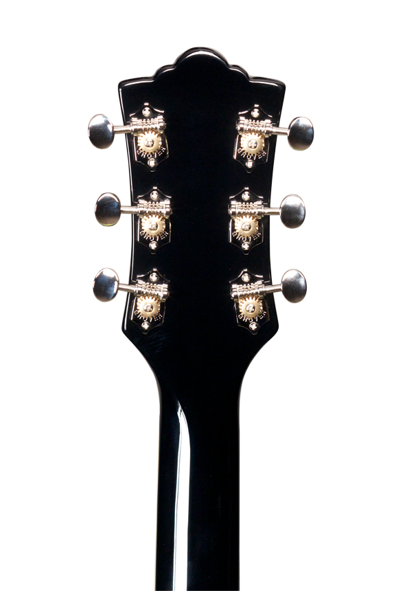 Guild Starfire V Newark St Hh Bigsby Rw - Black - Semi hollow elektriche gitaar - Variation 4