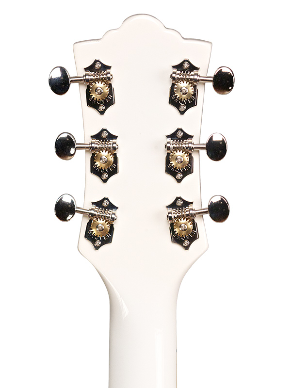 Guild Starfire V Newark St Hh Bigsby Rw - White - Semi hollow elektriche gitaar - Variation 4