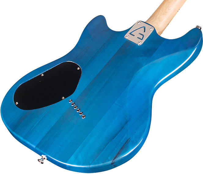 Guild Surfliner Newark St. Hss Ht Mn - Catalina Blue - Retro-rock elektrische gitaar - Variation 3