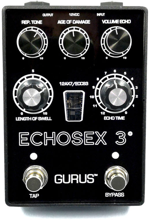 Gurus Echosex 3° - Reverb/delay/echo effect pedaal - Main picture