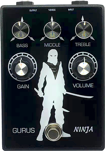 Gurus Ninja - Overdrive/Distortion/fuzz effectpedaal - Main picture
