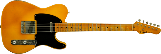 Haar guitars Trad T #43590 - Aged butterscotch