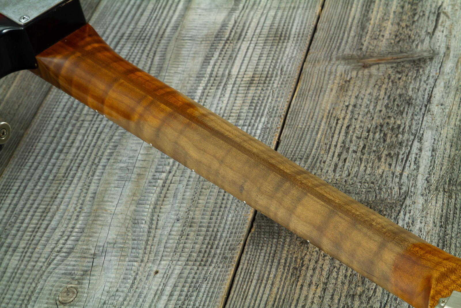 Haar Guitars Trad S 3s Kloppmann Mn #43485 - Aged 3 Tone Sunburst - Elektrische gitaar in Strat vorm - Variation 10