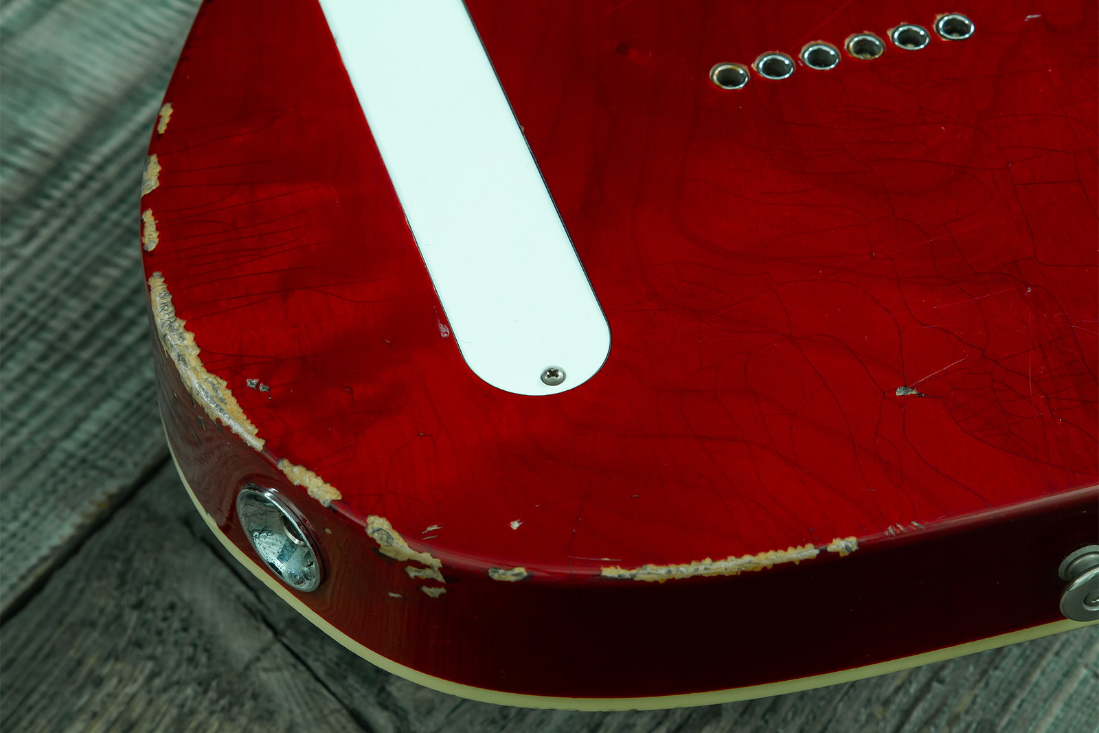 Haar Guitars Trad T Custom 2h Tv Jones Ht Rw #43524 - Aged Brown Natural - Televorm elektrische gitaar - Variation 12