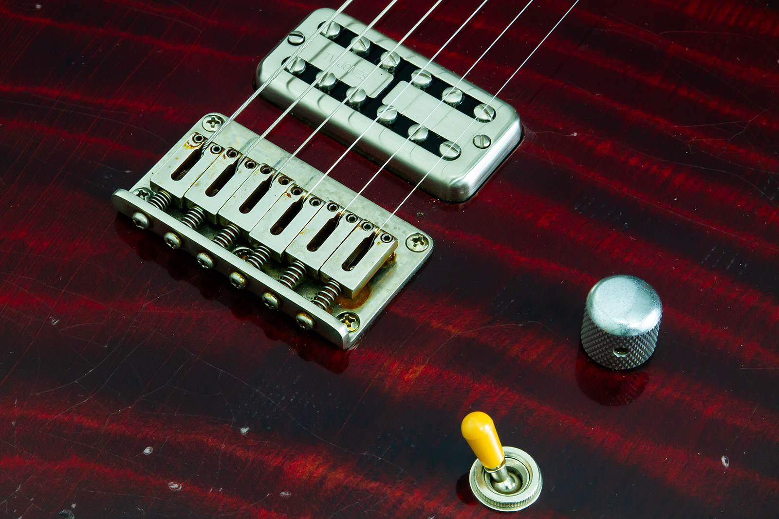 Haar Guitars Trad T Custom 2h Tv Jones Ht Rw #43524 - Aged Brown Natural - Televorm elektrische gitaar - Variation 5