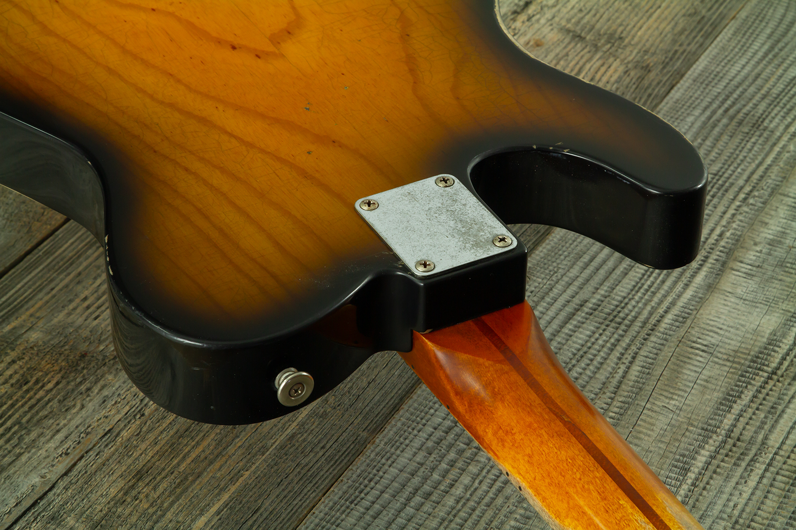 Haar Guitars Trad T Hs Brandon / Kloppmann Ht Mn #43591 - Aged 2 Tone Sunburst - Televorm elektrische gitaar - Variation 10