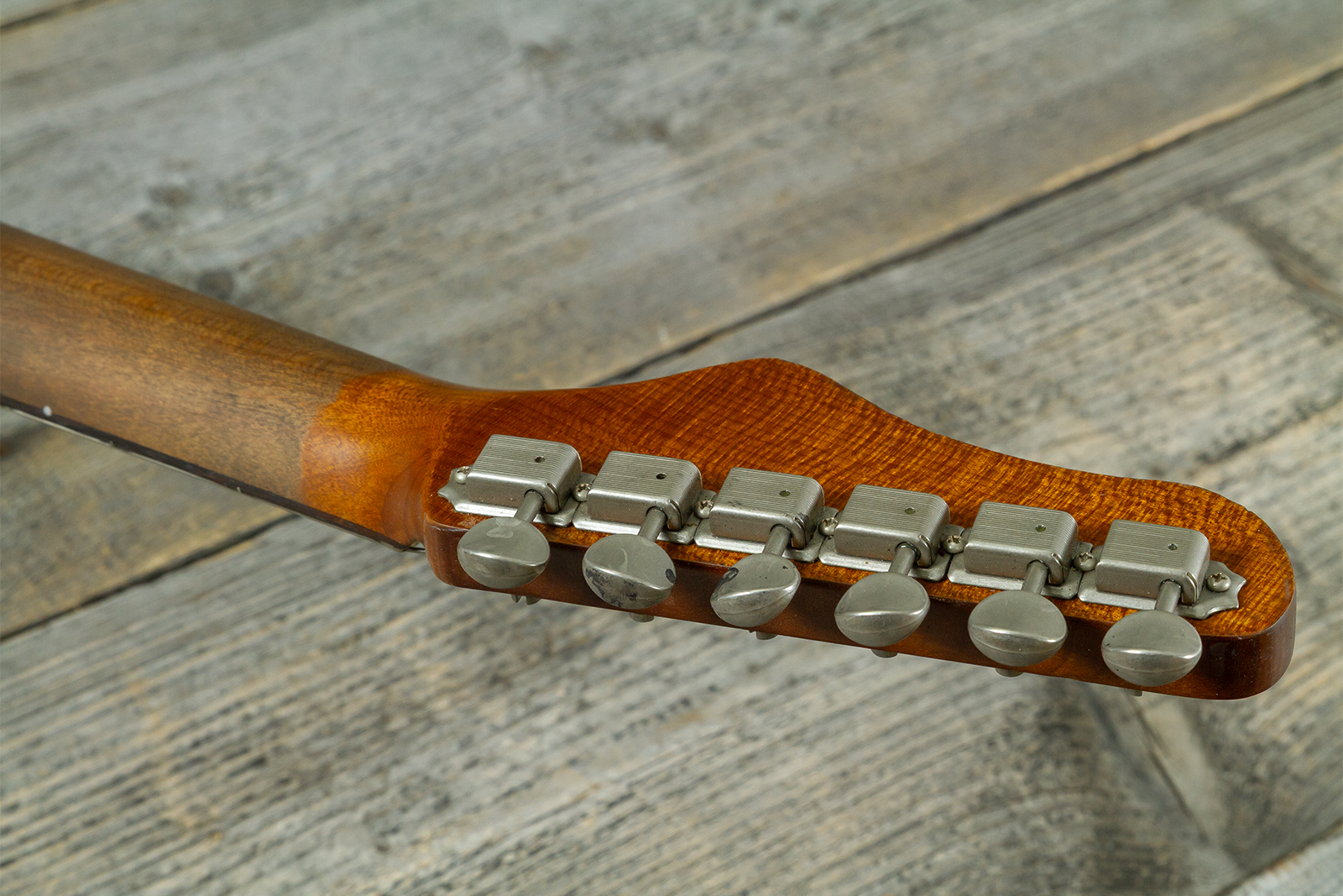 Haar Guitars Trad T Thinline 2s Lindy Fralin Rw #43483 - Aged Antique Natural - Televorm elektrische gitaar - Variation 10