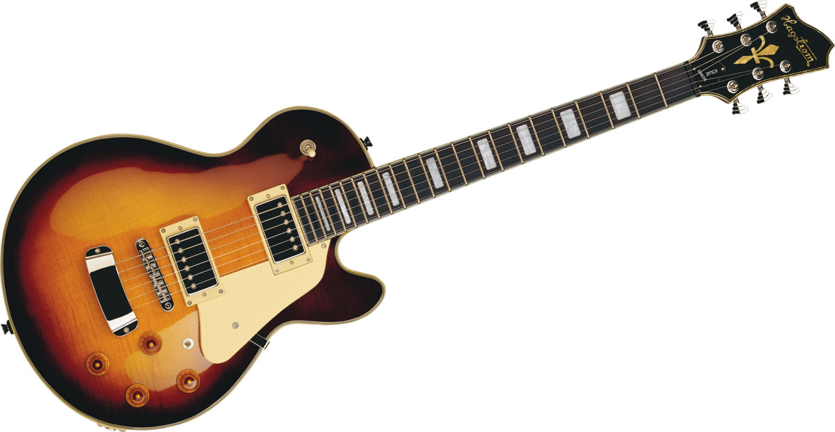 Hagstrom Super Swede Hh Ht - Vintage Sunburst - Enkel gesneden elektrische gitaar - Variation 1