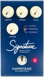 Modulation/chorus/flanger/phaser en tremolo effect pedaal Hamstead soundworks Signature Analogue Tremolo