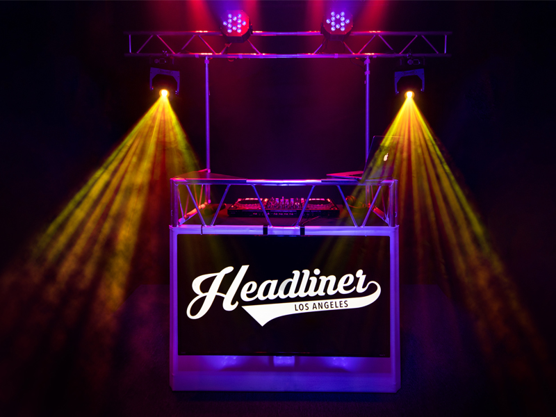 Headliner Indio Dj Booth (includes White Scrim+ Bag) - DJ standaard & statief - Variation 5