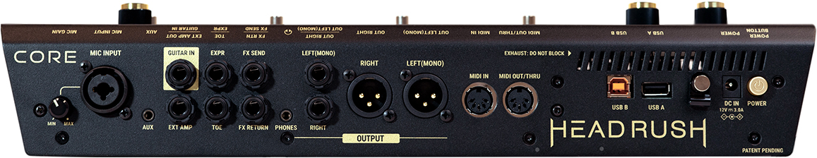 Headrush Core - Simulatie van gitaarversterkermodellering - Variation 2