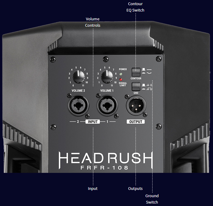 Headrush Frfr-112 2000w 1x12 Powered Guitar Cabinet - Elektrische gitaar speakerkast - Variation 4