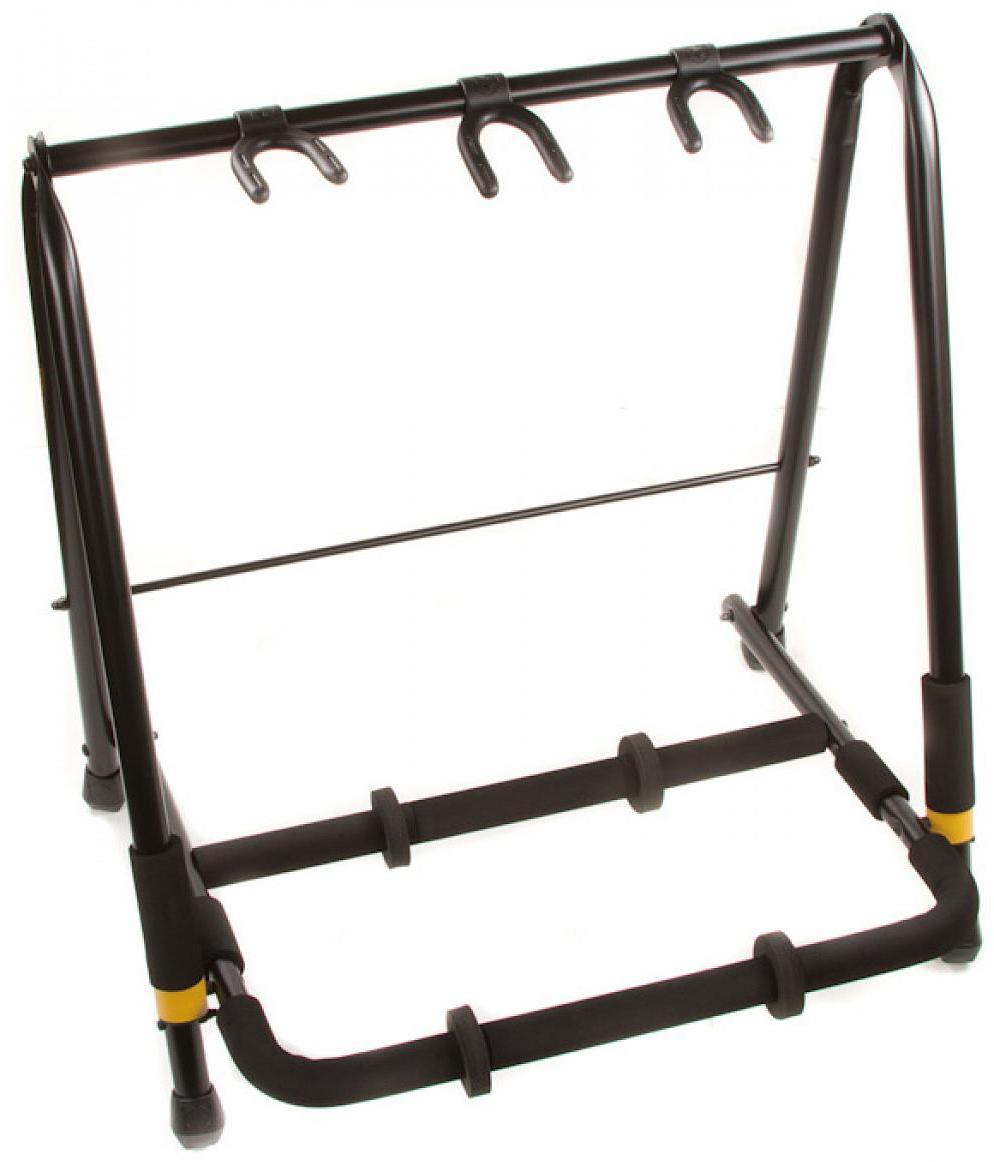 Gitaarstandaard Hercules stand GS523B Rack 3-Guitars Stand
