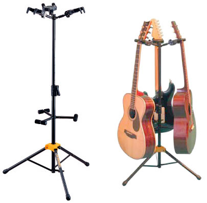 Hercules Stand Gs432b Floor 3-guitars Stand - Gitaarstandaard - Variation 2