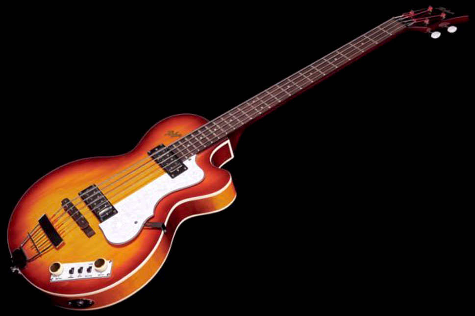 Hofner Club Bass Ignition Se Cw Jat - Vintage Sunburst - Hollow body elektrische bas - Variation 1