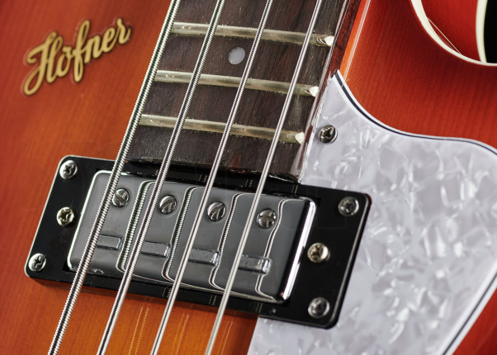Hofner Club Bass Ignition Se Cw Jat - Vintage Sunburst - Hollow body elektrische bas - Variation 3