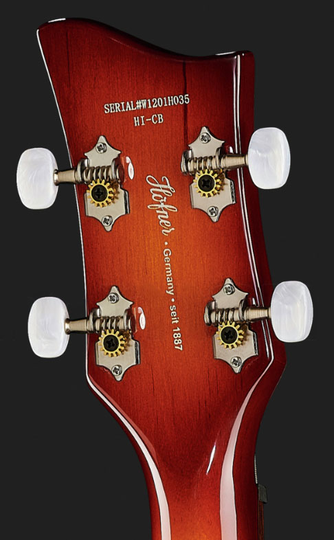 Hofner Club Bass Ignition Se Cw Jat - Vintage Sunburst - Hollow body elektrische bas - Variation 5