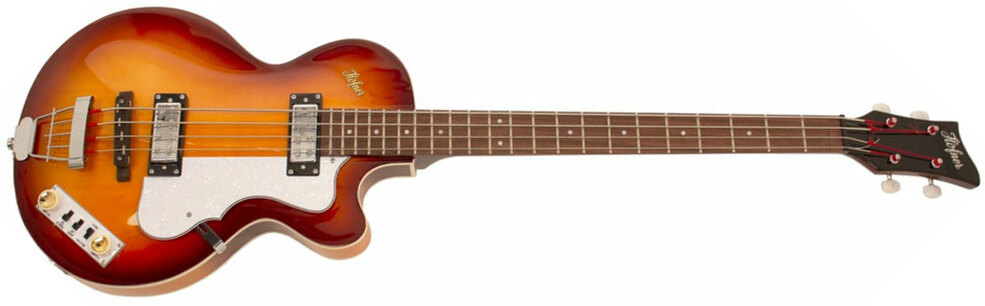 Hofner Club Bass Ignition Se Cw Jat - Vintage Sunburst - Hollow body elektrische bas - Main picture