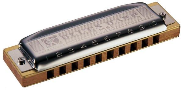 Chromatische harmonica Hohner MS Blues Harp - en Do