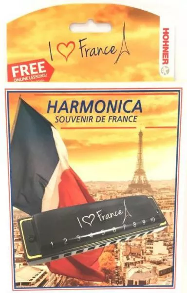 Chromatische harmonica Hohner 559/20C I Love France