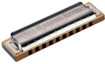 Chromatische harmonica Hohner Marine Band Classic Harp 1896-20 B