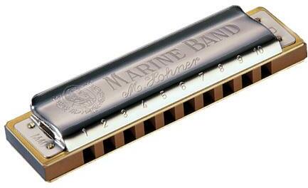 Hohner 1896/20 Harmo Marine Band 10 Tr A - Chromatische harmonica - Main picture