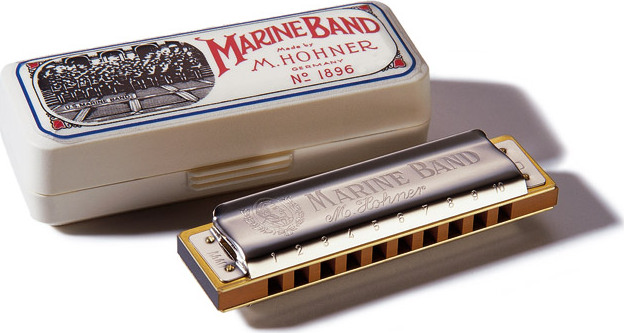 Hohner 1896/20 Harmo Marine Band 10 Tr F - Chromatische harmonica - Main picture