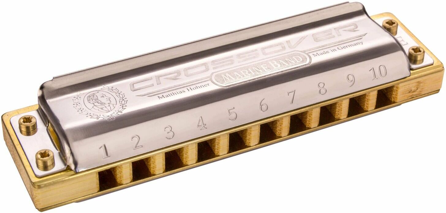 Hohner 2009/20 Bb Harmo Mb Crossover 10 Tr - Chromatische harmonica - Main picture