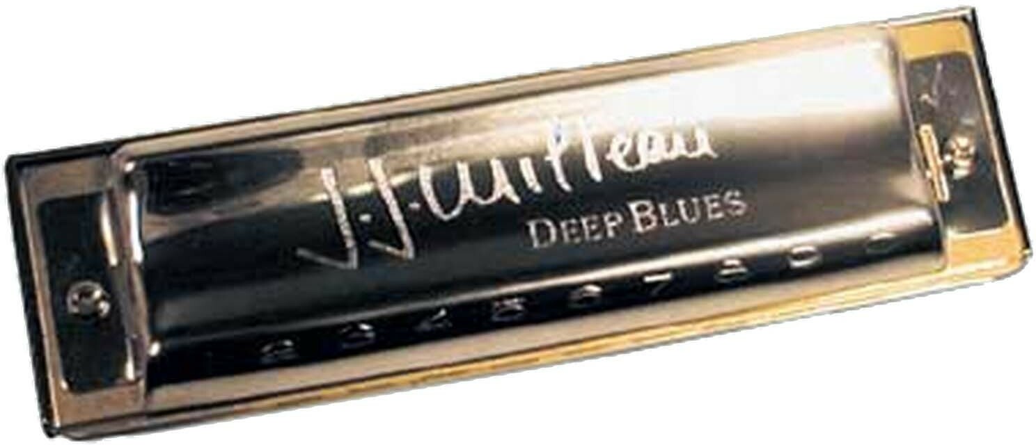 Hohner 501/20 Ms Harmo Milteau Deep Bl Bb - Chromatische harmonica - Main picture