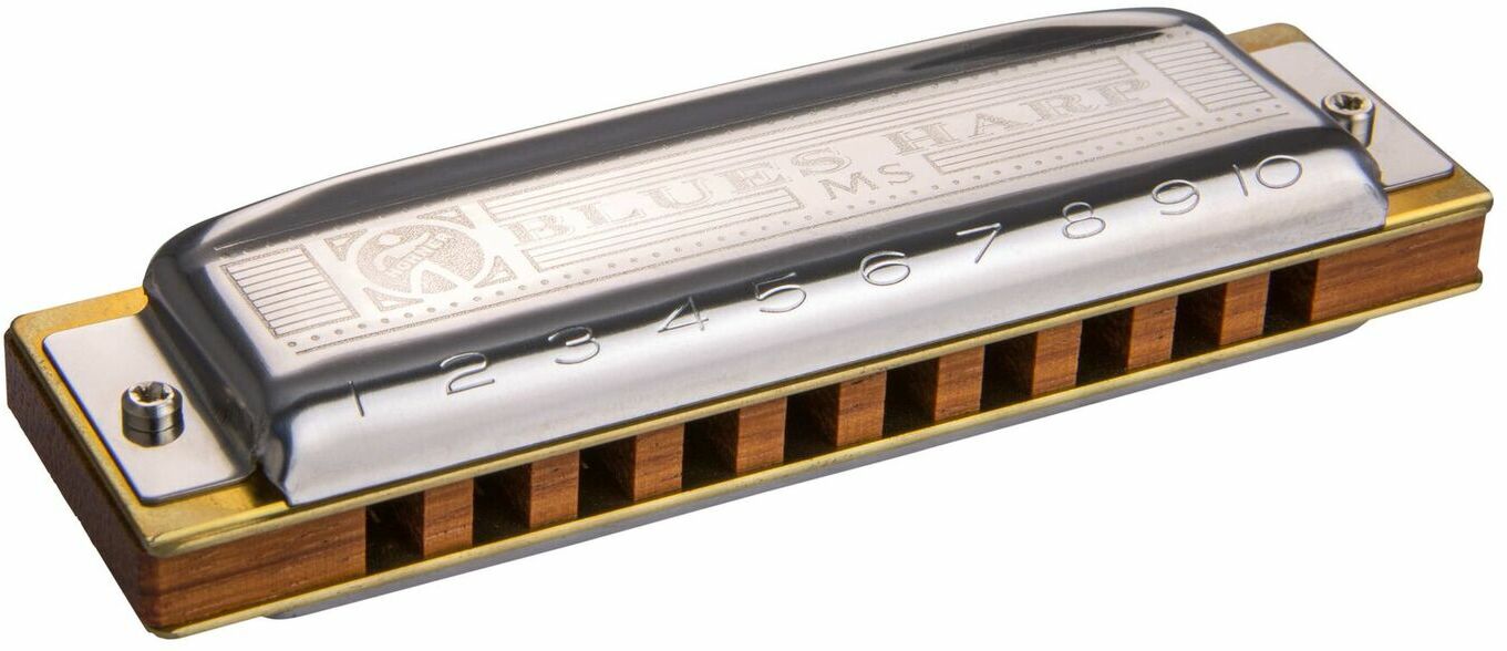 Hohner 532/20 Ms Harmo Blues Harp A - Chromatische harmonica - Main picture