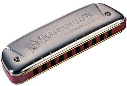 Chromatische harmonica Hohner Golden Melody 542-20 en Do