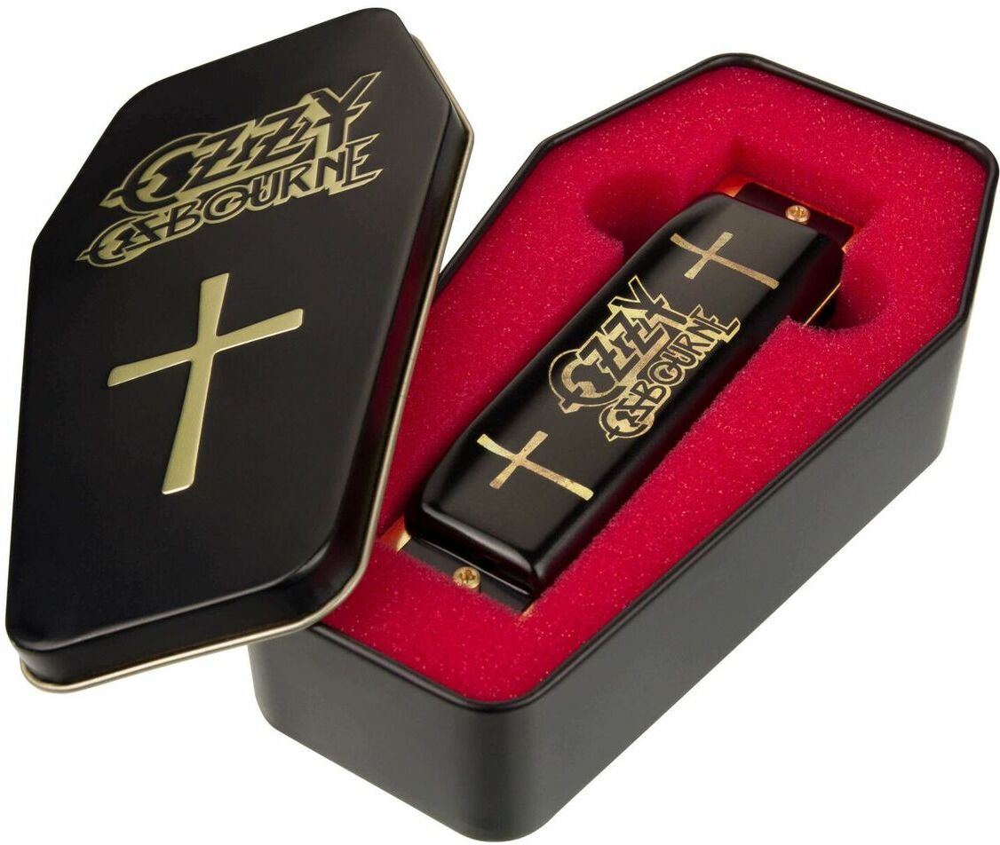 Hohner M666 Ozzy Osbourne Signature Series - Chromatische harmonica - Main picture