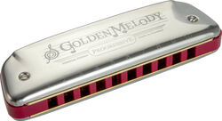 Chromatische harmonica Hohner 542 20 Golden Melody - Mi / E-Harp