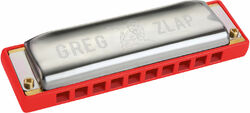 Chromatische harmonica Hohner 563/10 GREG ZLAP SIGNATURE A