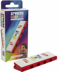Chromatische harmonica Hohner Speedy Rainbow C